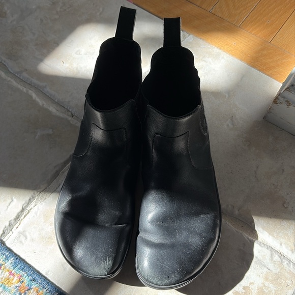 Vivo barefoot Black Leather Ankle Boots - Picture 5 of 11